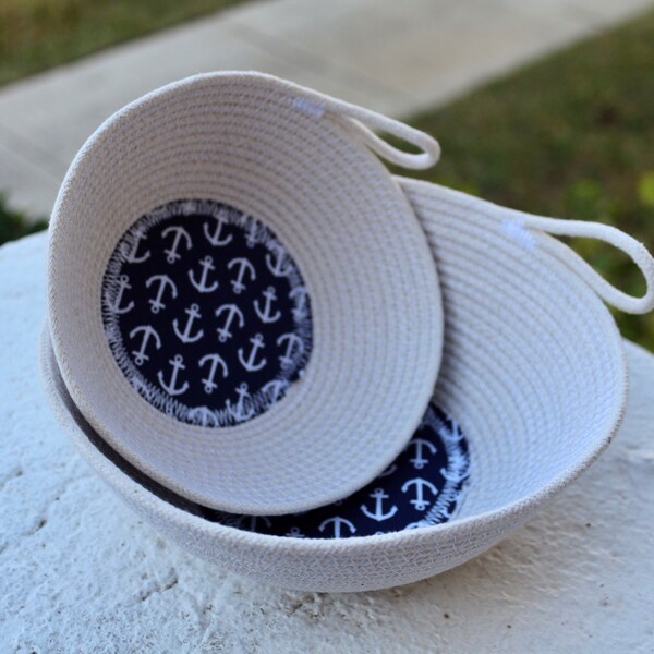 Nautical Basket Etsy