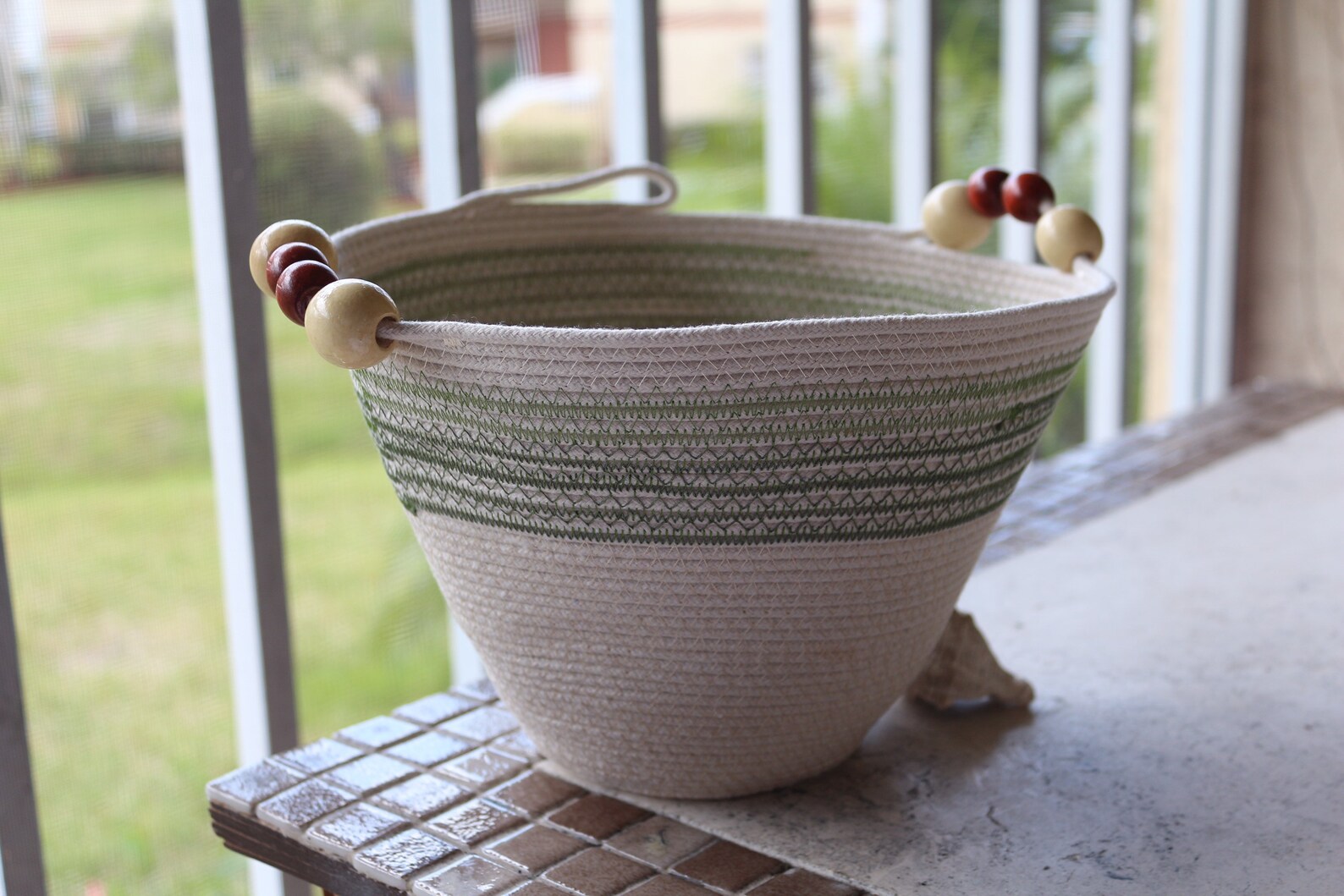 Handmade Rope Basket Basket Clothesline Storage Home Décor Etsy