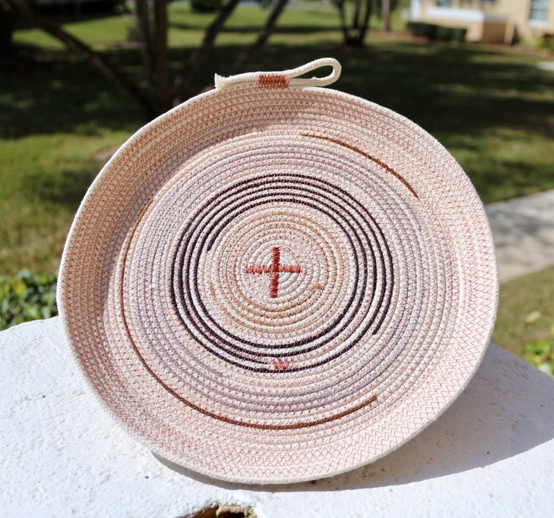 Wall Basket Wall Art Rope Basket Wall Hanging Home D\u00e9cor Basket Gift ideas Handmade Rope Wall Basket Rope Basket Wall D\u00e9cor Basket,