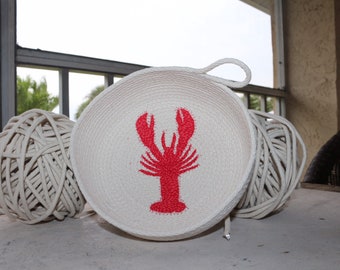 Custom order - Debra , Red Lobster 12” x 9” , 2” high.