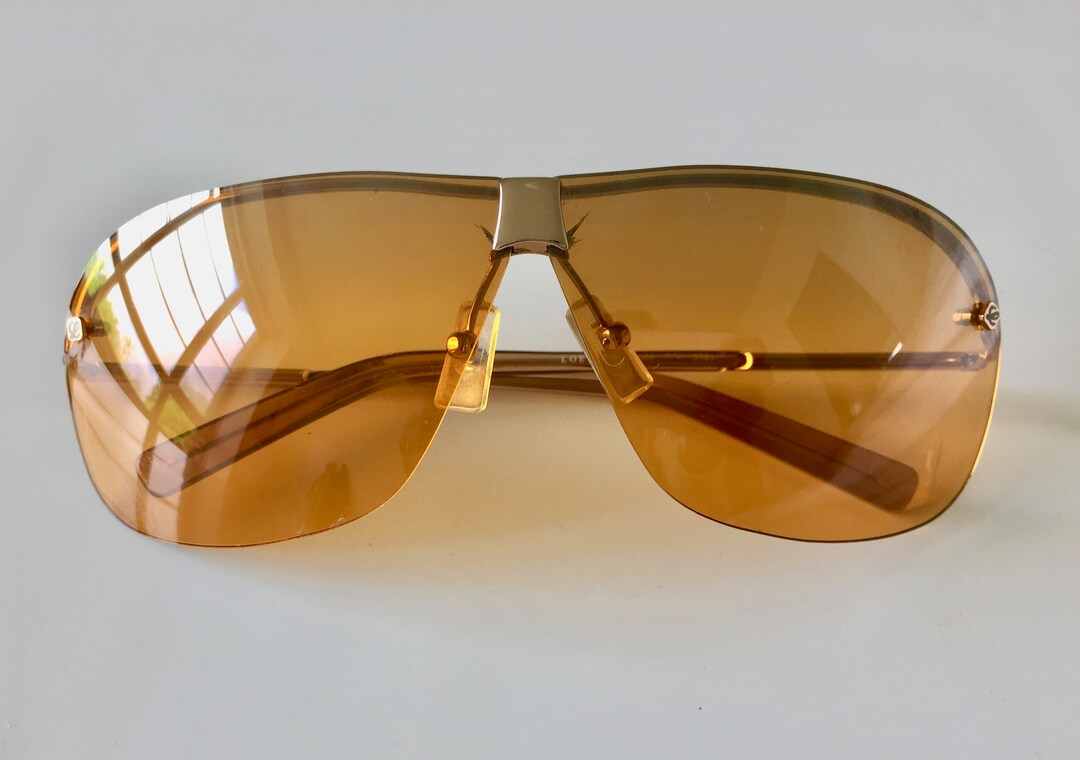 LOEWE サングラス　AVIATOR グラデーション　slw654 Loewe Aviator Slim – Aurea Sunglasses