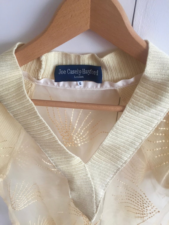 Buy Vintage Embroidered Sheer Top, Joe Casely-hayford