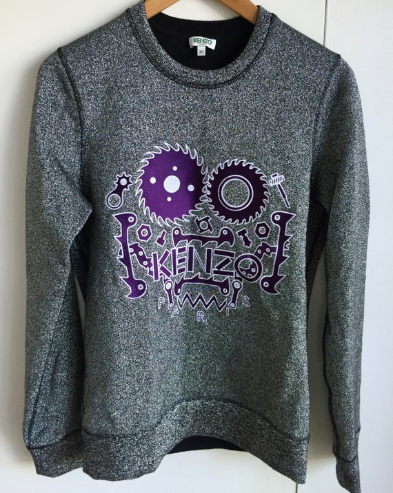 grey womens kenzo jumper