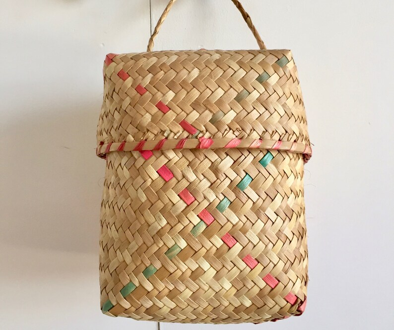 straw woven tote