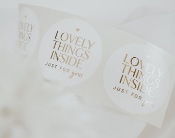 Stickerset | lovely things inside