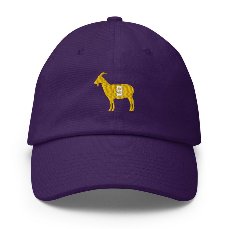 LSU inspired Louisiana legend #9 Goat football New Orleans Saints inspired Cotton Cap