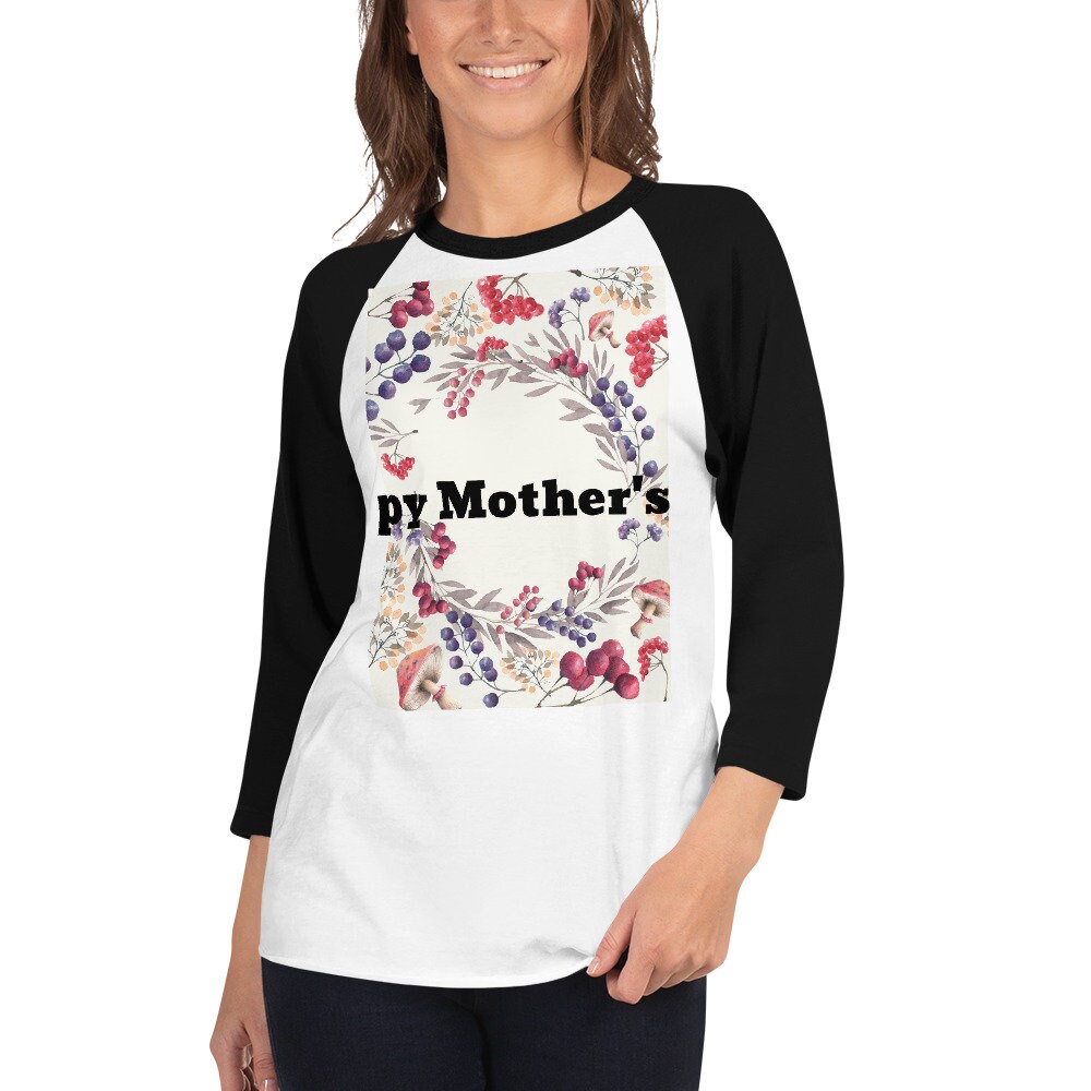 3/4 manches raglan chemise fête maman bonne 3/4 manches manches 3/4 raglan chemise fête maman bonne 652e92