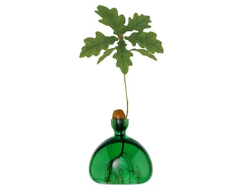 Eichel Vase® Smaragdgrün
