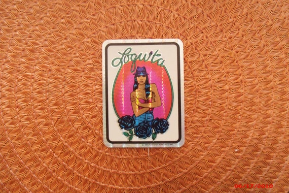 CHICANO LOWRIDER STICKER /"Loquita/"