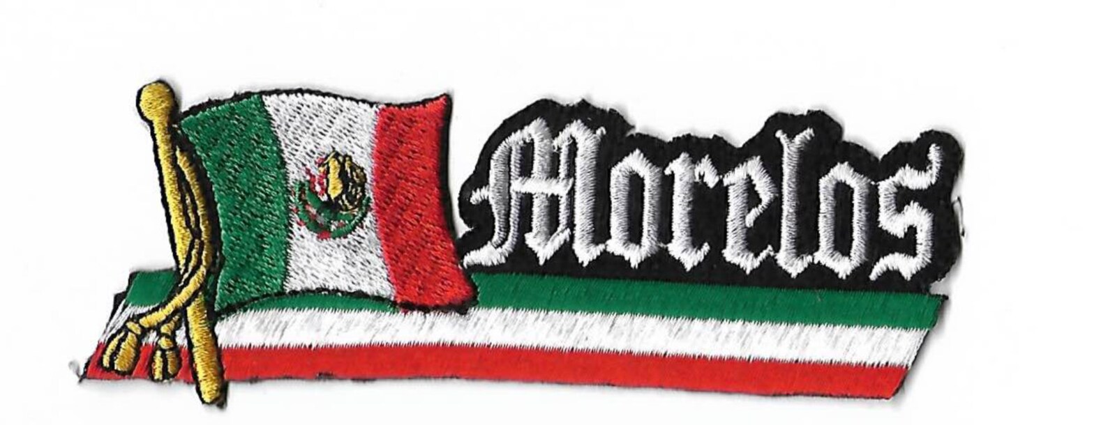 Morelos Mexico Flag Patch Etsy