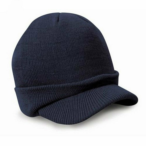 hunting beanie with bill