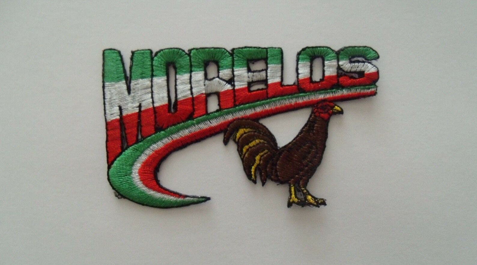 Morelos Mexico swoosh Patch Bandera Flag Banner Etsy
