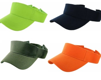 Visor Sun Hat Golf Tennis Beach Men 