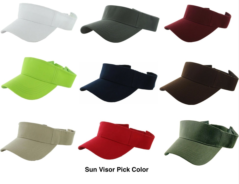 Visor Sun Hat Golf Tennis Beach Men 