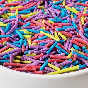 Keto Vegan Sugar Free Unicorn Sprinkles Whimsical & Delicious image 1