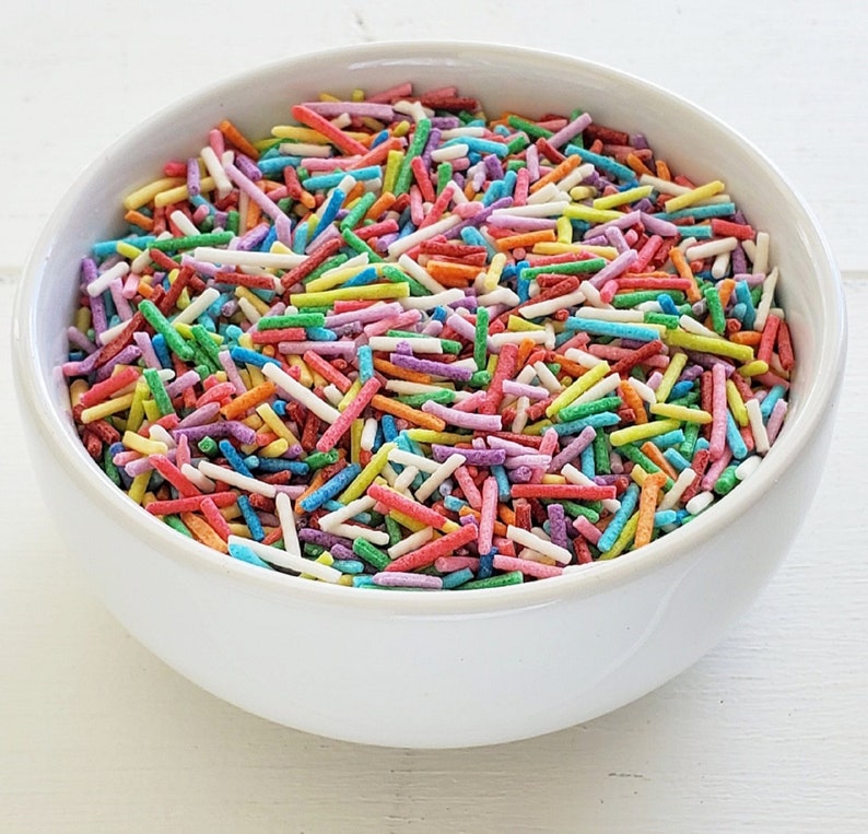 Keto Vegan Sugar Free Confetti Sprinkles Whimsical & Delicious image 1