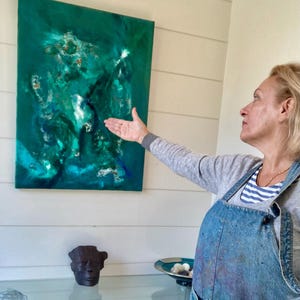 Abstract art painting