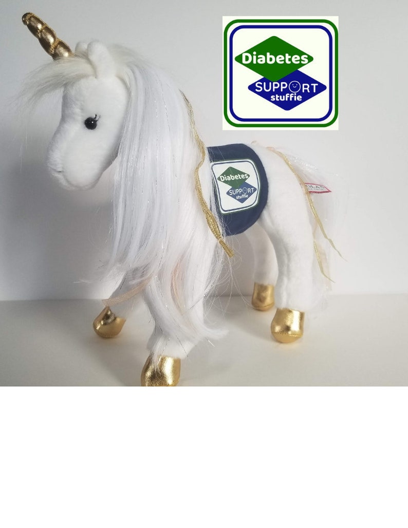 My Diabetes Unicorn Support Stuffie