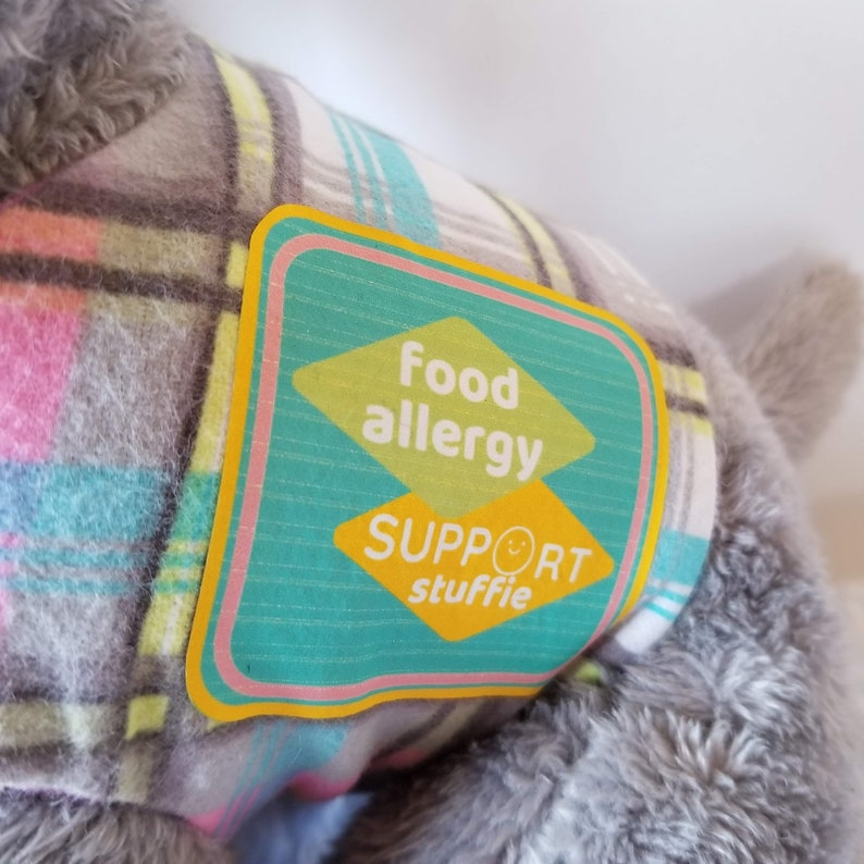 My Food Allergy Quillow and Elephant Support Stuffed Animal Etsy