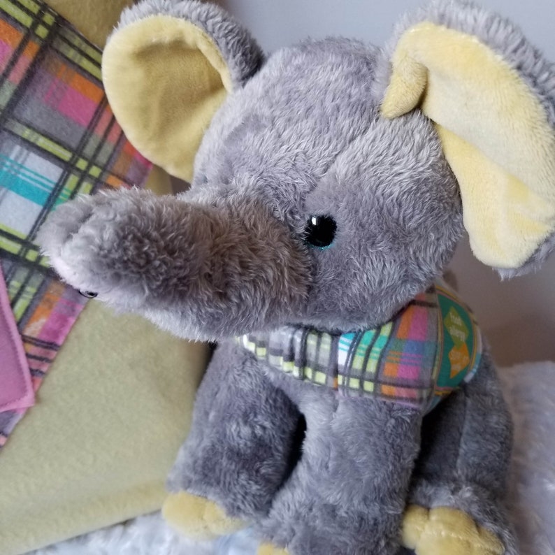 My Food Allergy Quillow and Elephant Support Stuffed Animal Etsy