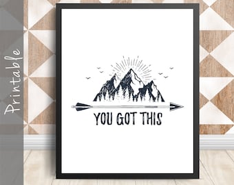 You Got This Printable Inspirational Quote