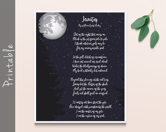Invictus Inspirational Poem Printable I Am The Master Of My Fate