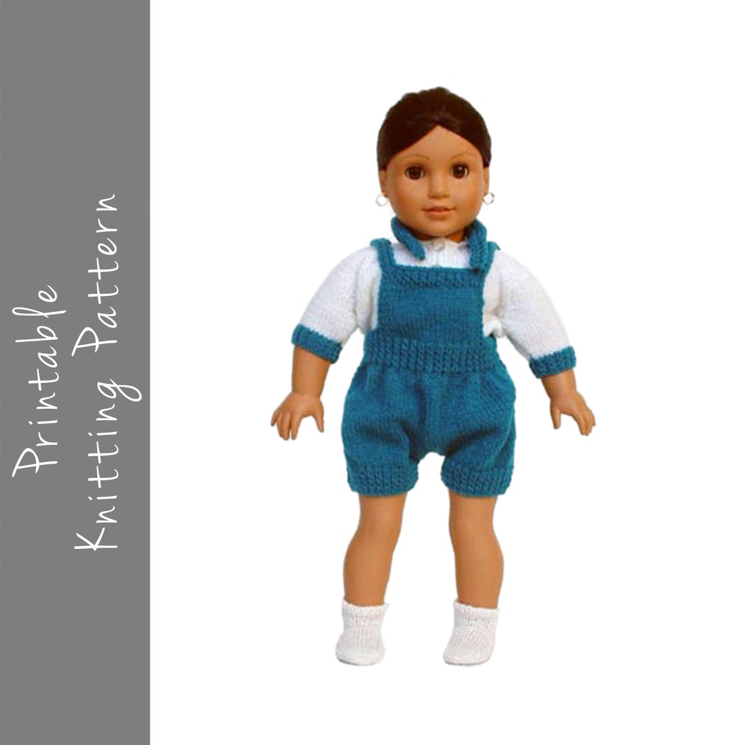 Knitting Patterns for Doll Clothes Knickers and Cardigan Set Etsy