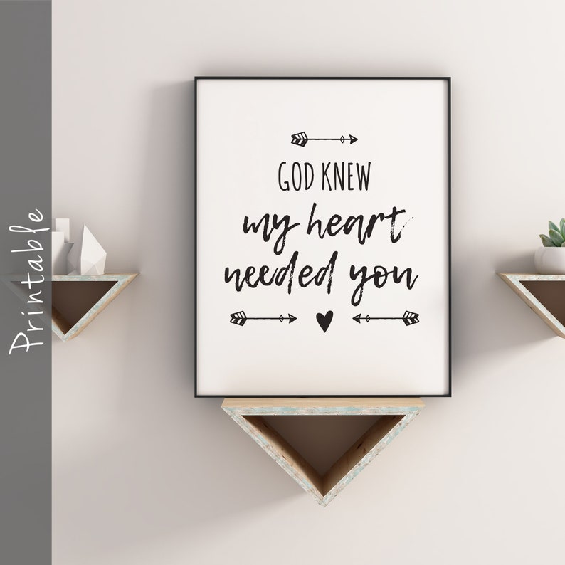 Personalized Couple Ring Acrylic Night Light - Upload Photo - Gift Idea For Couple/Him/Her - God Knew My Heart Needed You main image 1