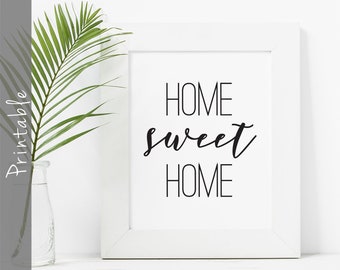 Home Sweet Home Printable Wall Art