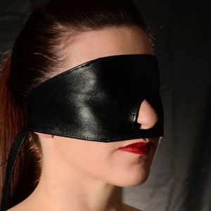 See Through Blindfold or Hooded Bag