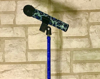 Hologram Fabric Sleeve Cover for Standard Straight Microphone Stand