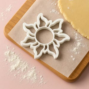 Tangled Sun Cookie Cutter 3D Print File