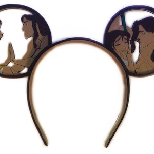 Tarzan and Jane 3D printed Mouse Ears