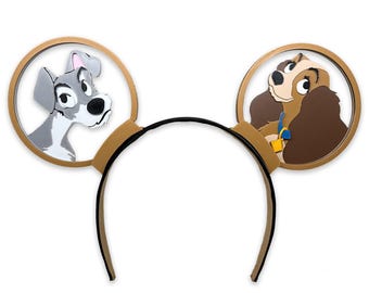 Lady and the Tramp 3D Printed Mouse Ears