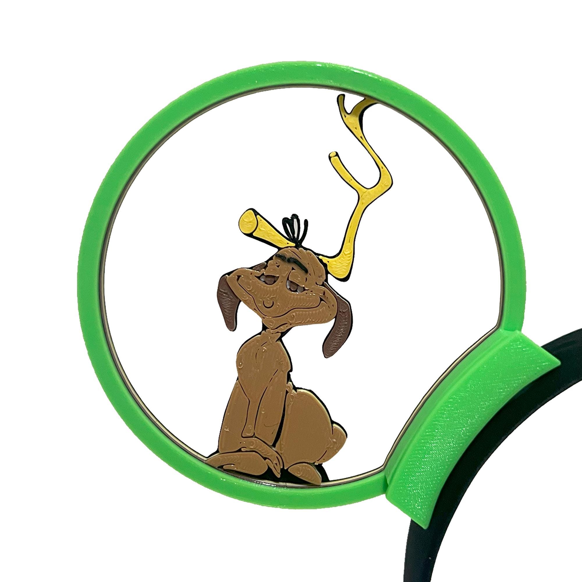 Cómo el Grinch robó la Navidad Max imprimió orejas de ratón en 3D - Etsy  México, image size:2000x2000