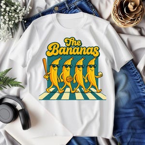 the Bananas Baseball PNG Transparent Funny Bananas lovers Baseball Digital Clipart Funny Banana Playing Baseball Sublimation File trendy png