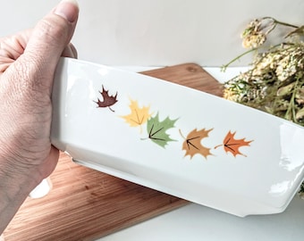 Franciscan Indian Summer Serving Dish: 1960s Retro Thanksgiving Dinnerware
