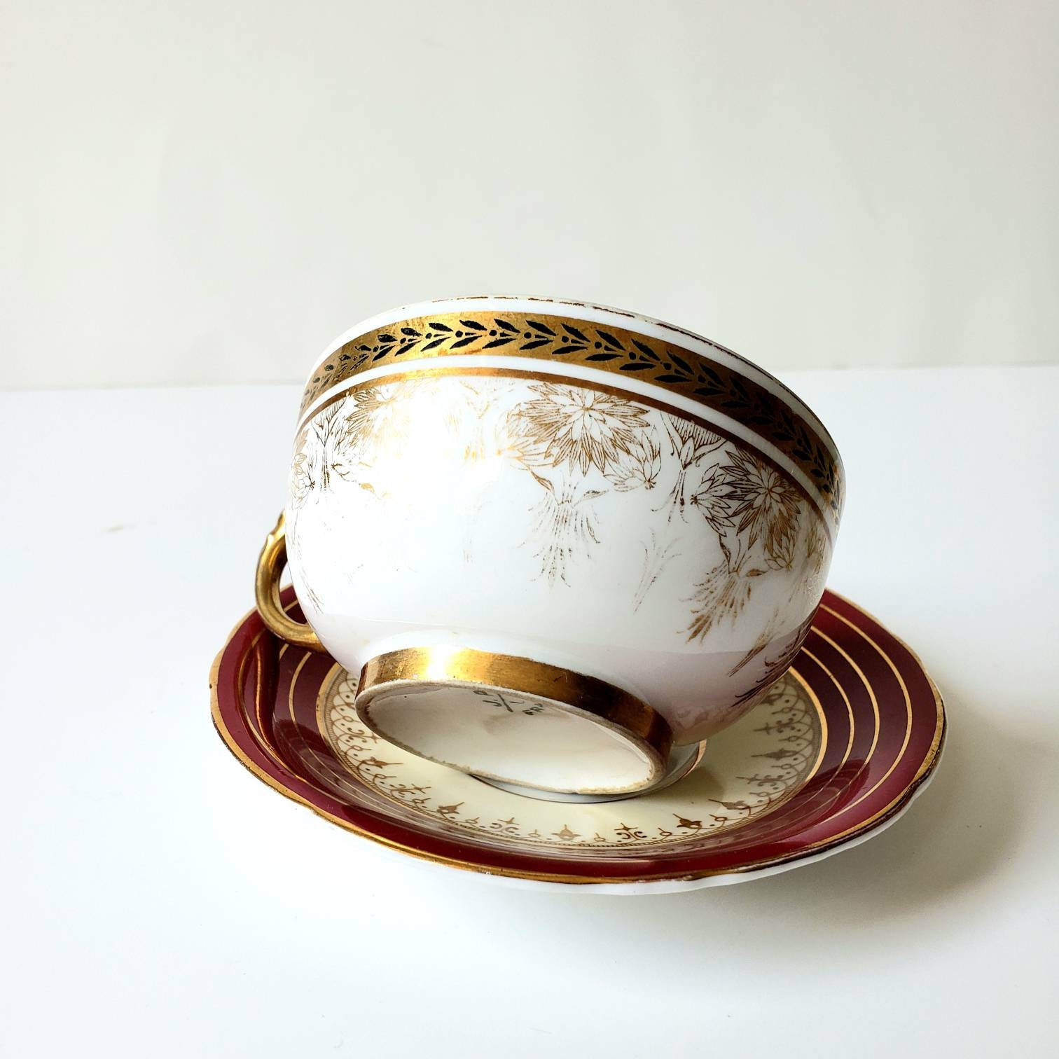 Aynsley Bone China Dorchester Tea Cup and Saucer/ 7499