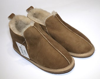 Sheepskin Kid's Slippers Sweet Warm Leather FUR pantofole pantofole Shaggy boots Regalo di Natale Torna a scuola 100% Sheepskin Scarpe fatte a mano