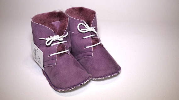 light purple booties