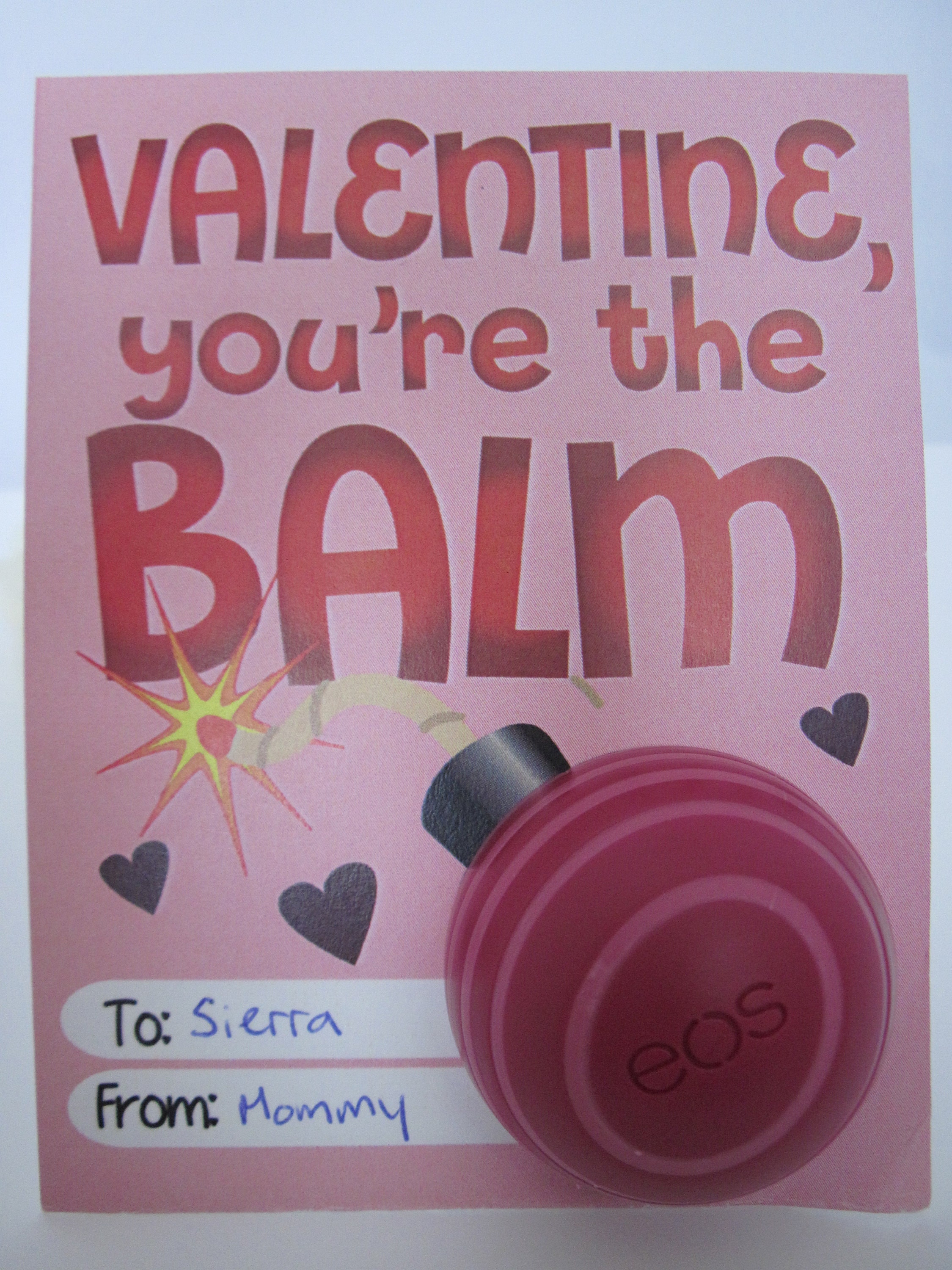 EOS Lip Balm Valentine Chapstick Valentine You're the | Etsy