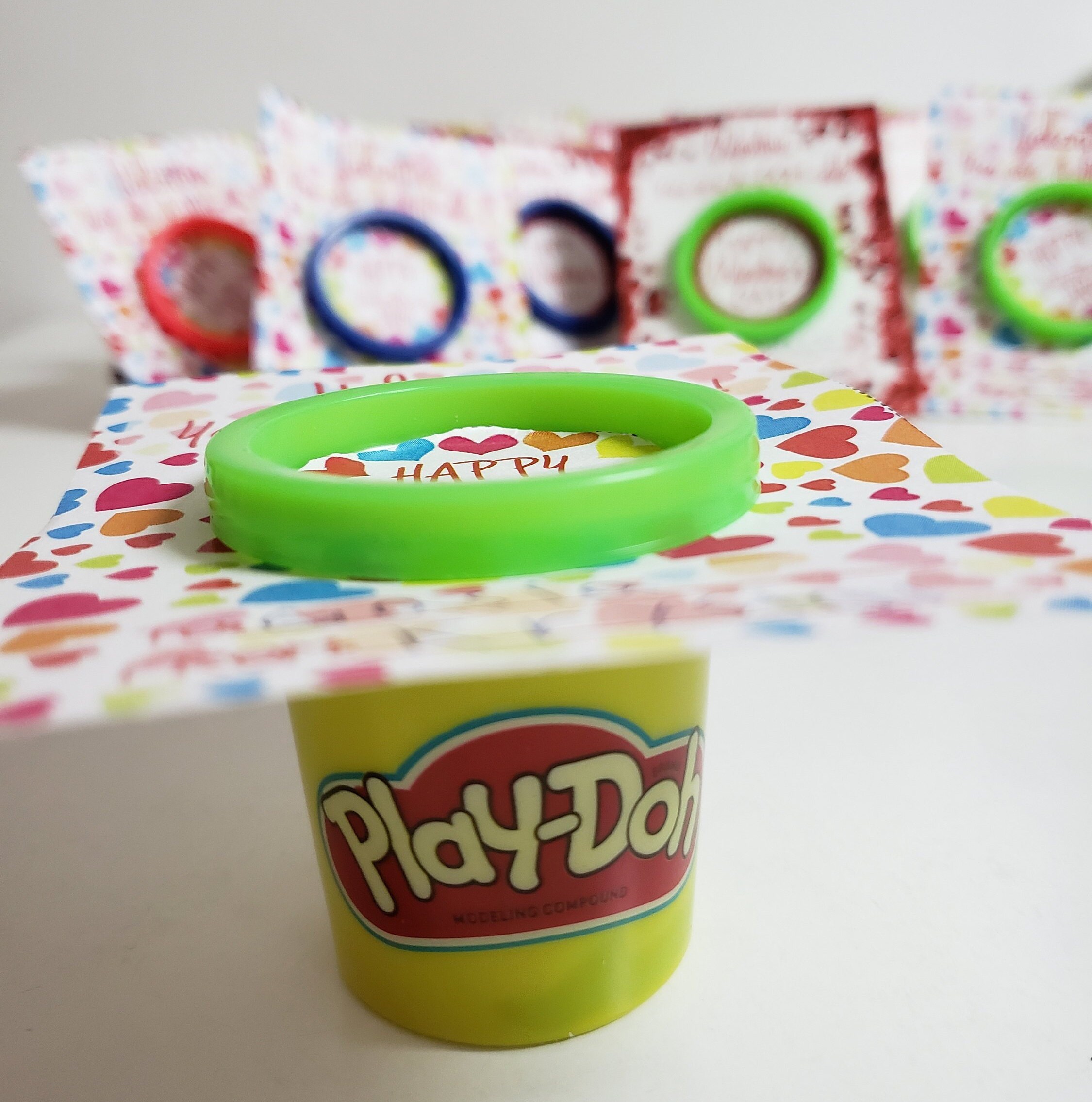 Play Doh Valentine Cards Girl Heart No Candy Printable Etsy Singapore