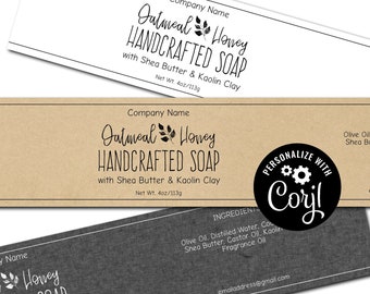 Free Printable Soap Label Templates
