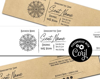 Soap Label Download Etsy Soap Label Download Etsy