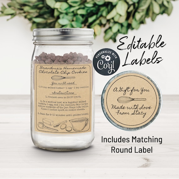 Jar Labels - Free US Delivery