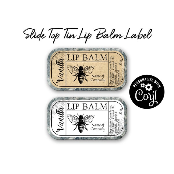 Lip Balm in a Tin Etsy