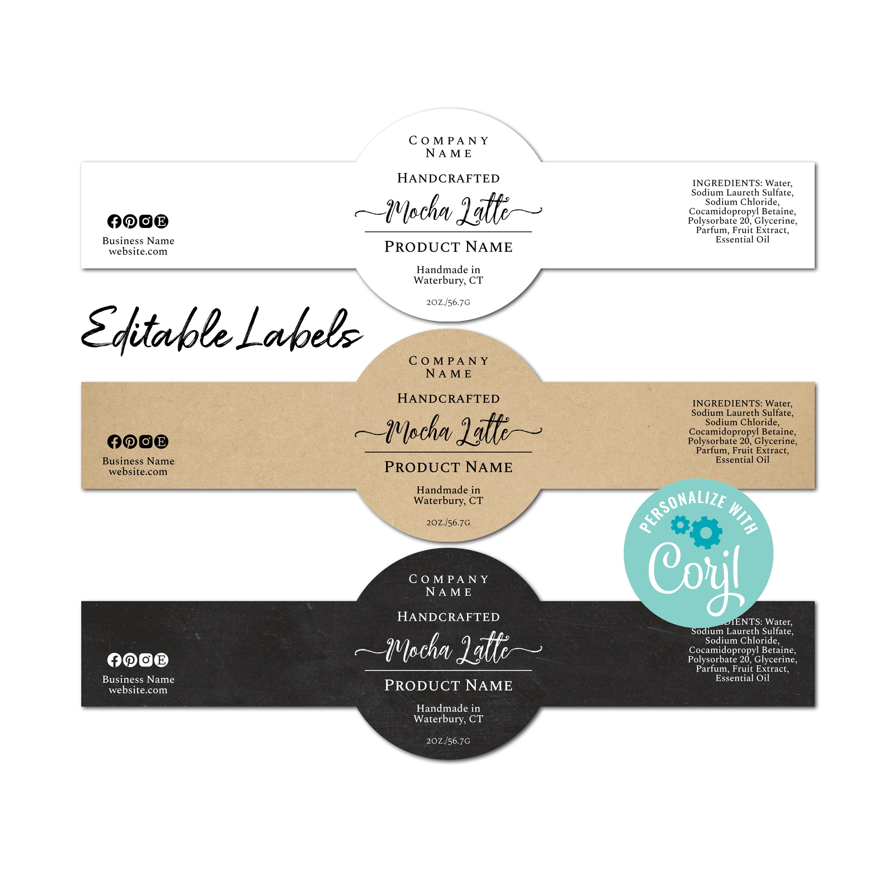 Free Printable Soap Labels