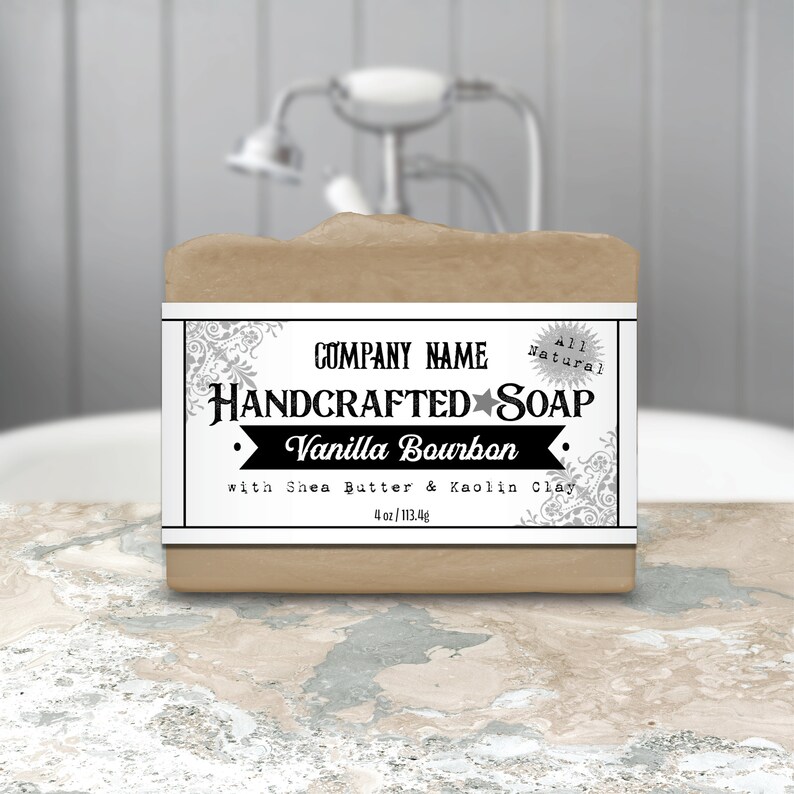 Soap Label Template Soap Bar Packaging Printable Wrap Around - Etsy