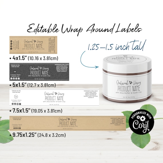 Wrap Around Label Template For Jars 2 4 6 8oz Jar Label Etsy wrap-around-label-template-for-jars-2-4-6-8oz-jar-label-etsy