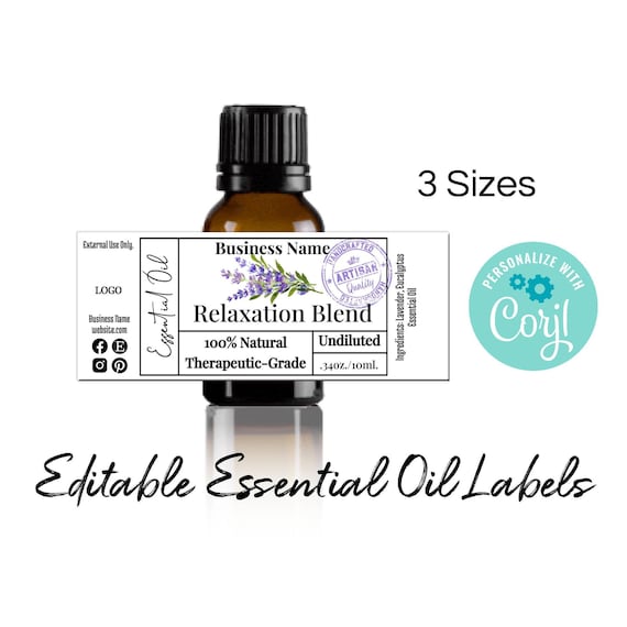 Essential Oil Bottle Label Template - Garden Stamp. 10ml 15 Ml Personalize Online. DIY Printable Amber Glass Bottle Editable Label Stickers. - Etsy Essential Oil Bottle Label Template - Garden Stamp. 10ml 15 Ml Personalize Online. DIY Printable Amber Glass Bottle Editable Label Stickers. - Etsy